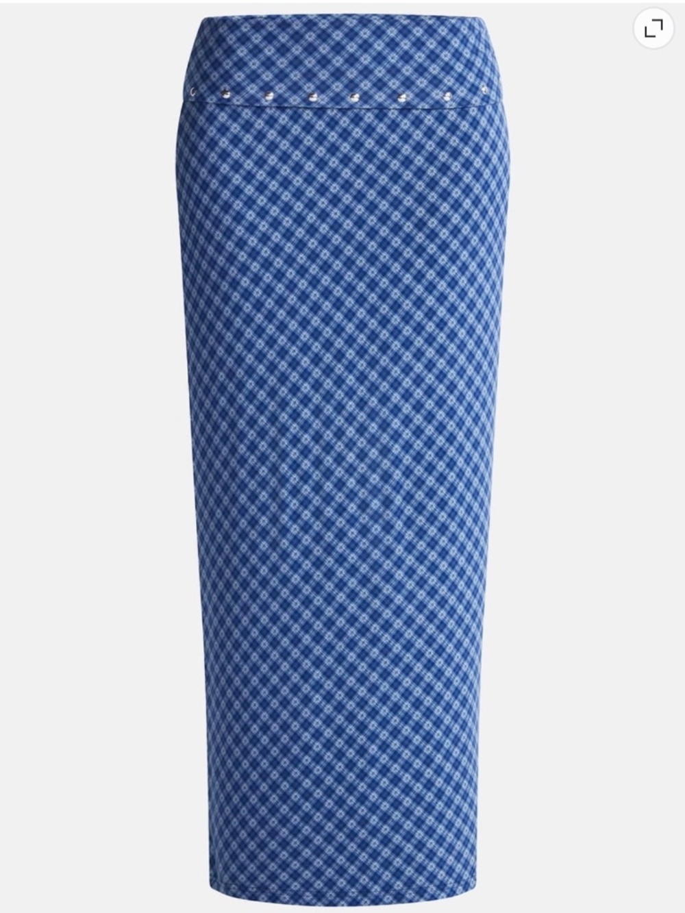 No Boundaries Foldover Knit Maxi Skirt